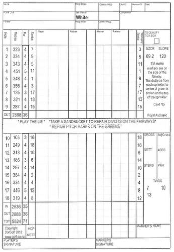 ニュージーランドのゴルフ場
