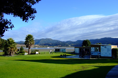 ニュージーランド オマハビーチゴルフ場