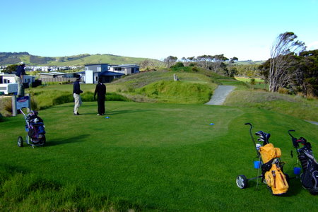 ニュージーランド オマハビーチゴルフ場