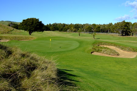 ニュージーランド オマハビーチゴルフ場