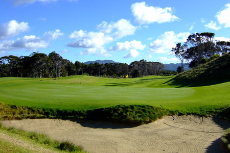 ニュージーランド オマハビーチゴルフ場
