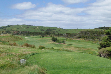ニュージーランド オマハビーチゴルフ場
