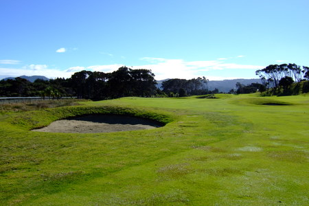 ニュージーランド オマハビーチゴルフ場