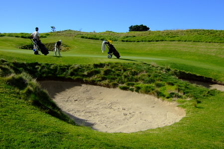 ニュージーランド オマハビーチゴルフ場