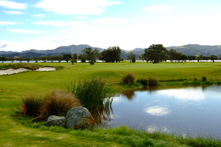 ニュージーランド オマハビーチゴルフ場