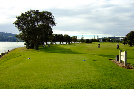 ニュージーランド オマハビーチゴルフ場