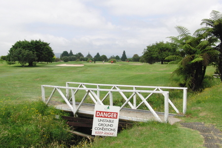 ニュージーランドのゴルフ場