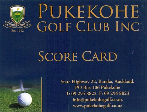 ニュージーランド プケコへゴルフ場