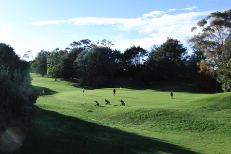 ニュージーランドのゴルフ場