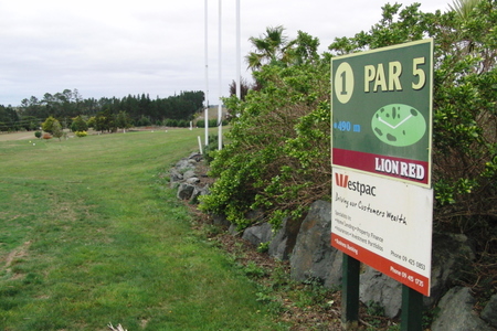 ニュージーランドのゴルフ場