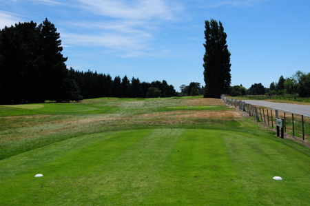 クライストチャーチ シャーリー ゴルフ場 ニュージーランド