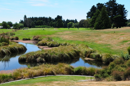 クライストチャーチ シャーリー ゴルフ場 ニュージーランド