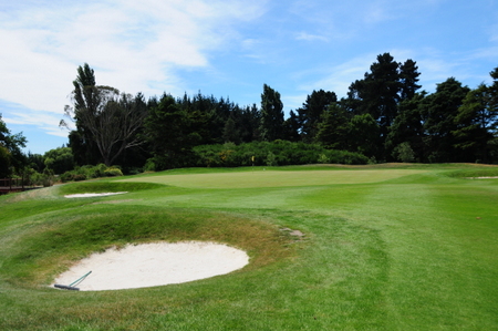 クライストチャーチ シャーリー ゴルフ場 ニュージーランド