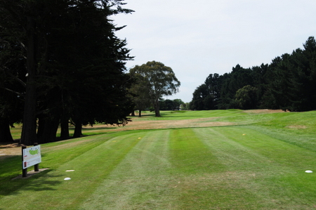 クライストチャーチ シャーリー ゴルフ場 ニュージーランド