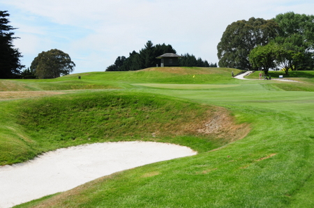クライストチャーチ シャーリー ゴルフ場 ニュージーランド